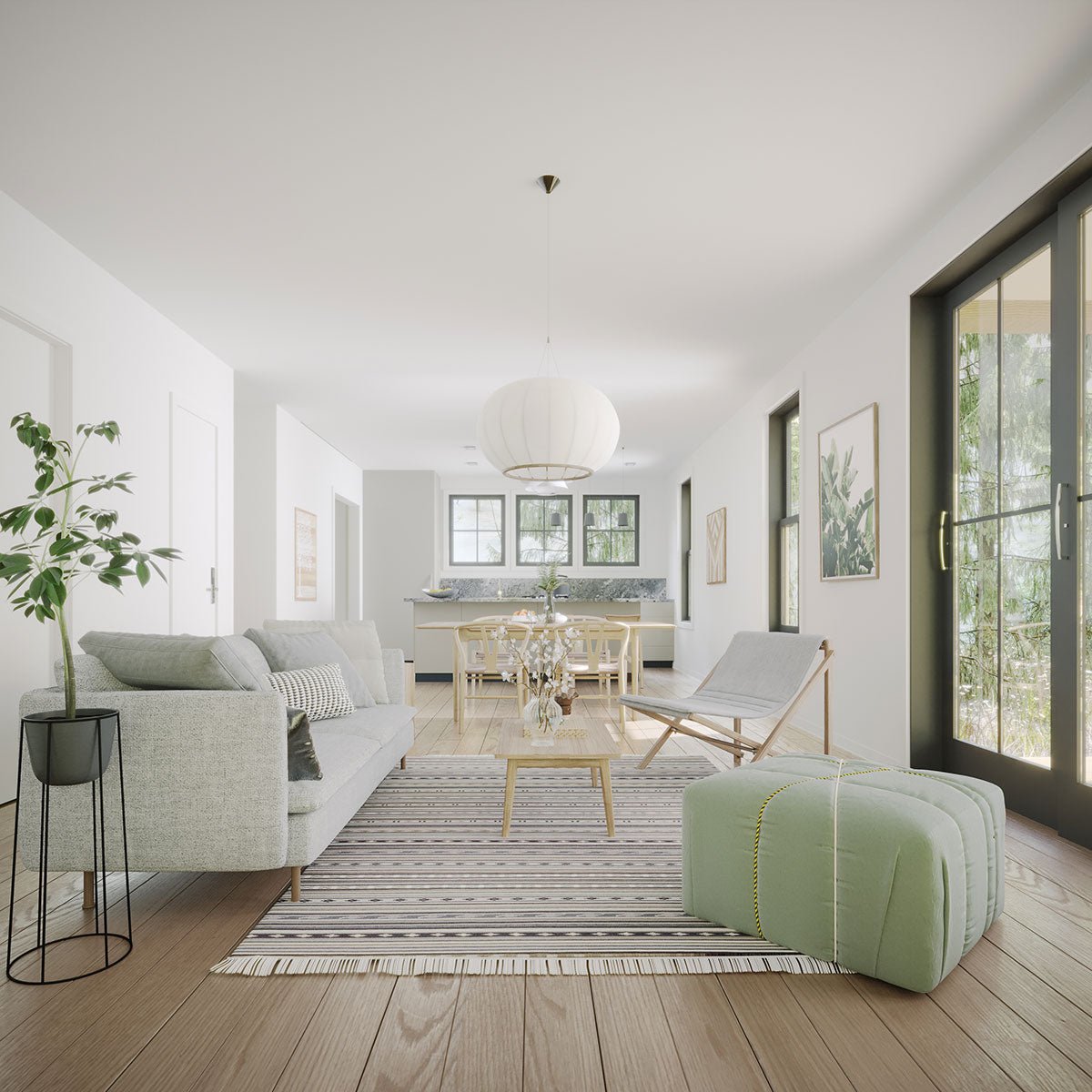 Eastern Farmhouse - Den