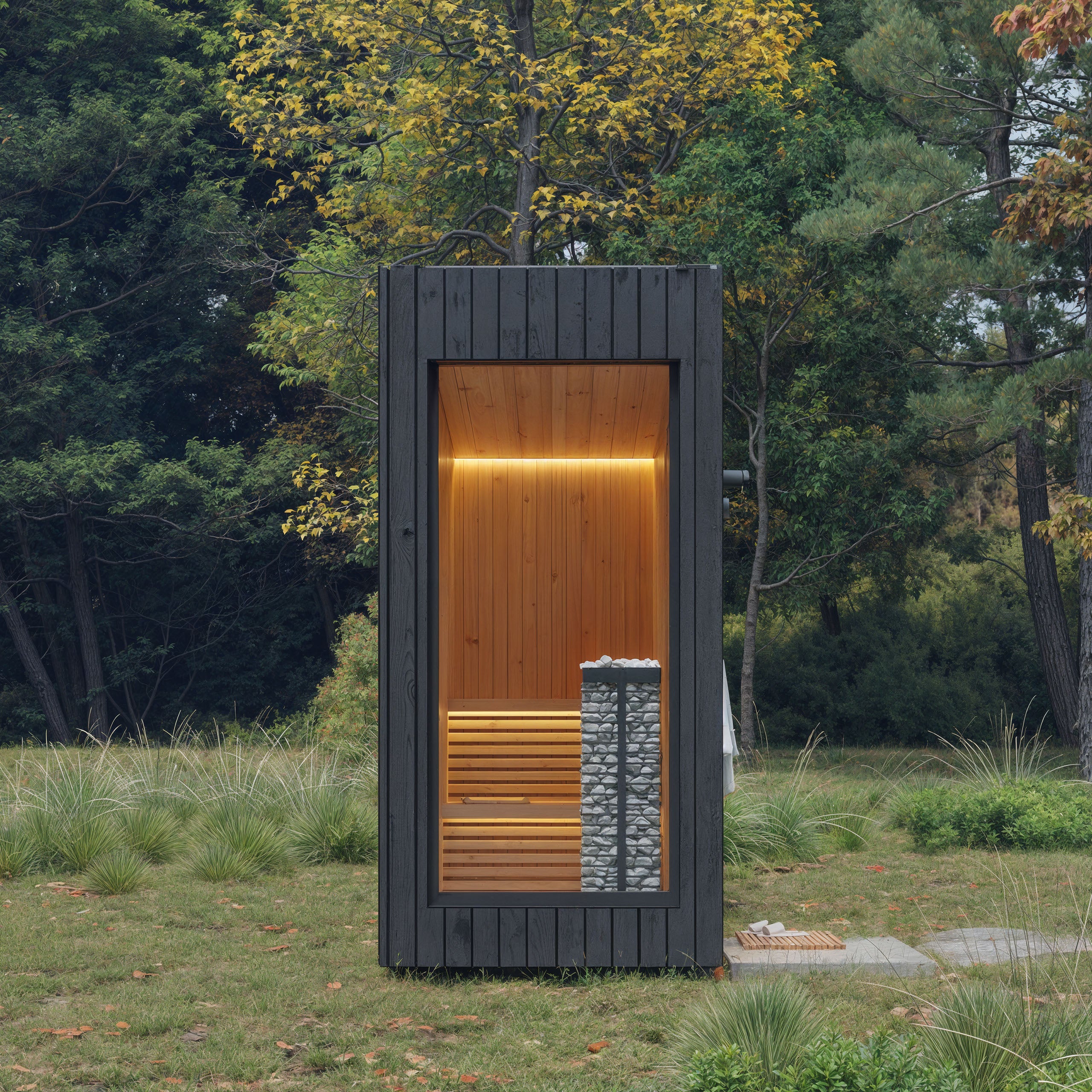 Small Modern Sauna