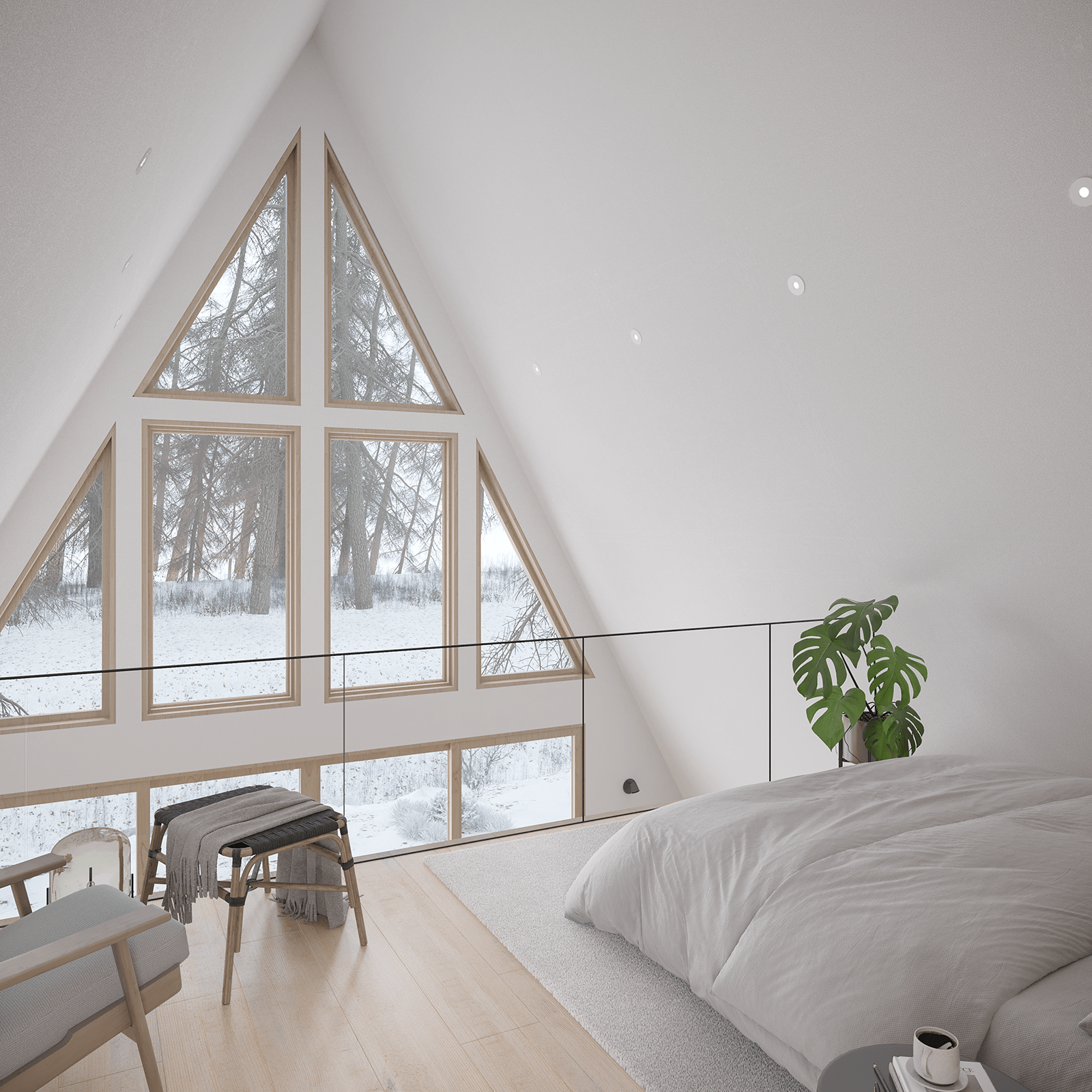 A - Frame House Plus - Den