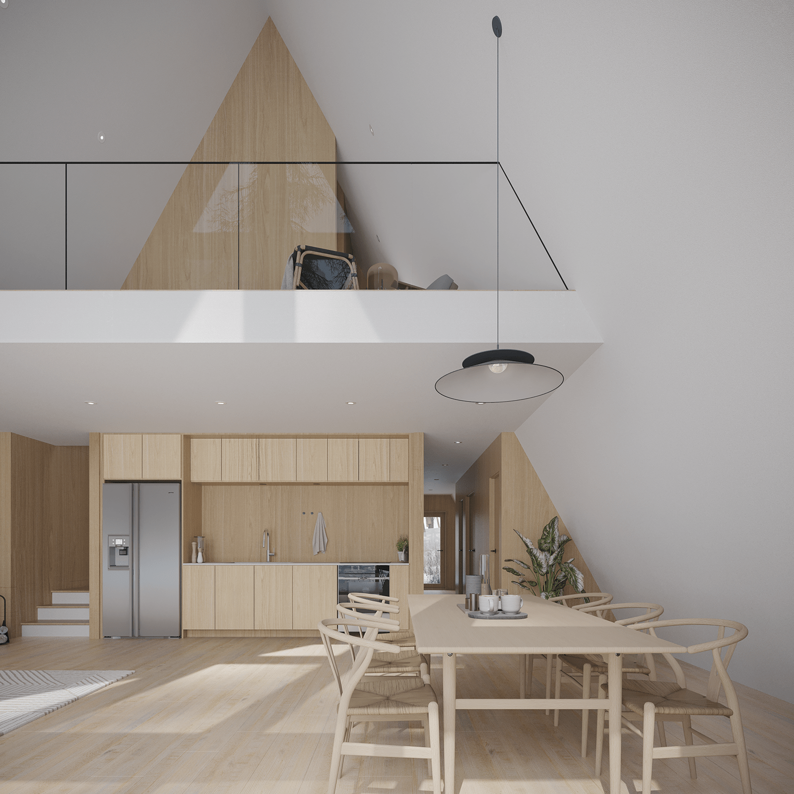 A - Frame House Plus - Den