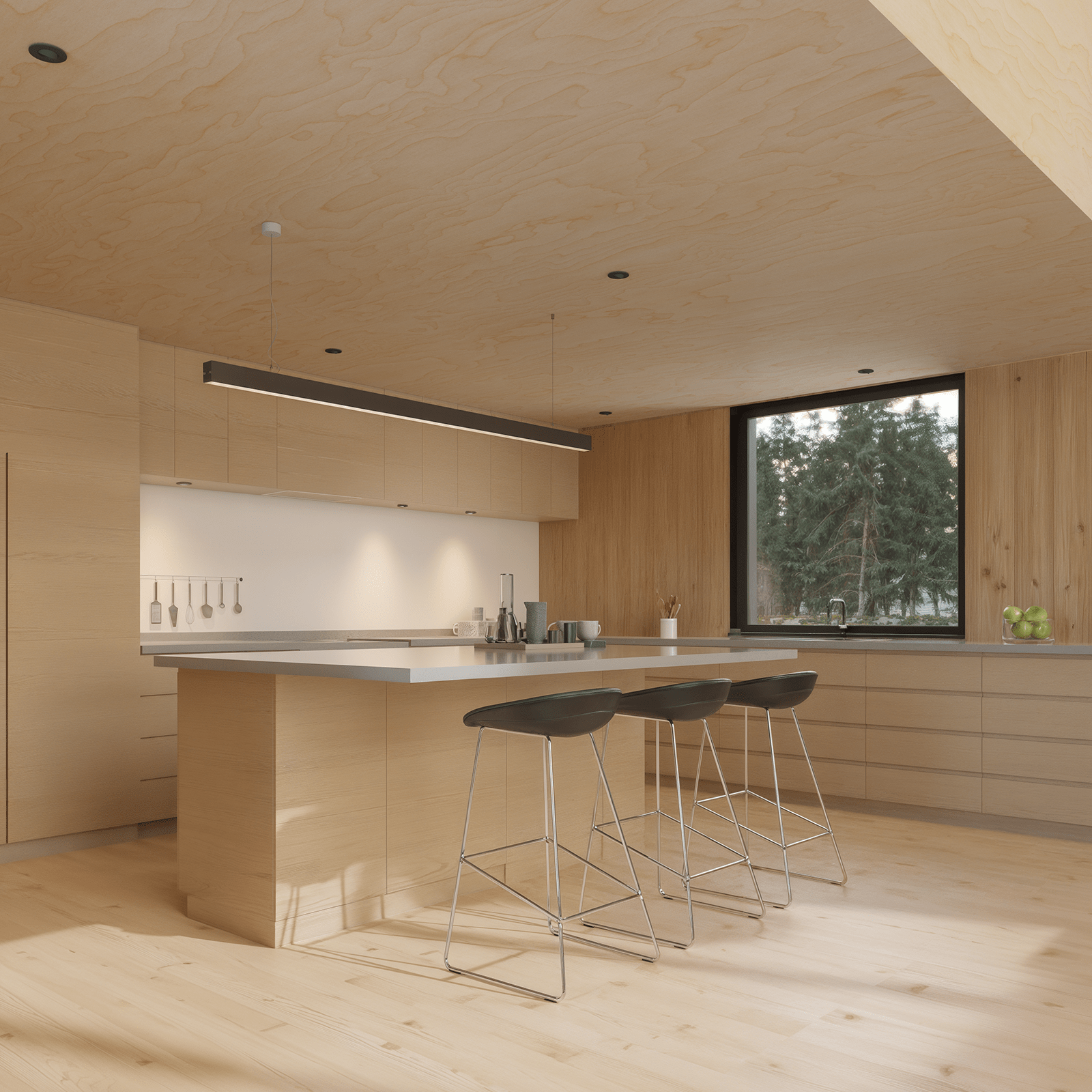 Modern Alpine Family - Den