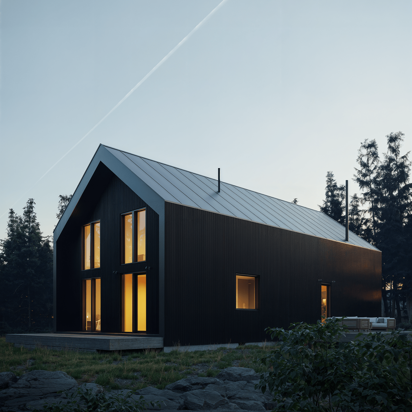 Modern Alpine Family - Den