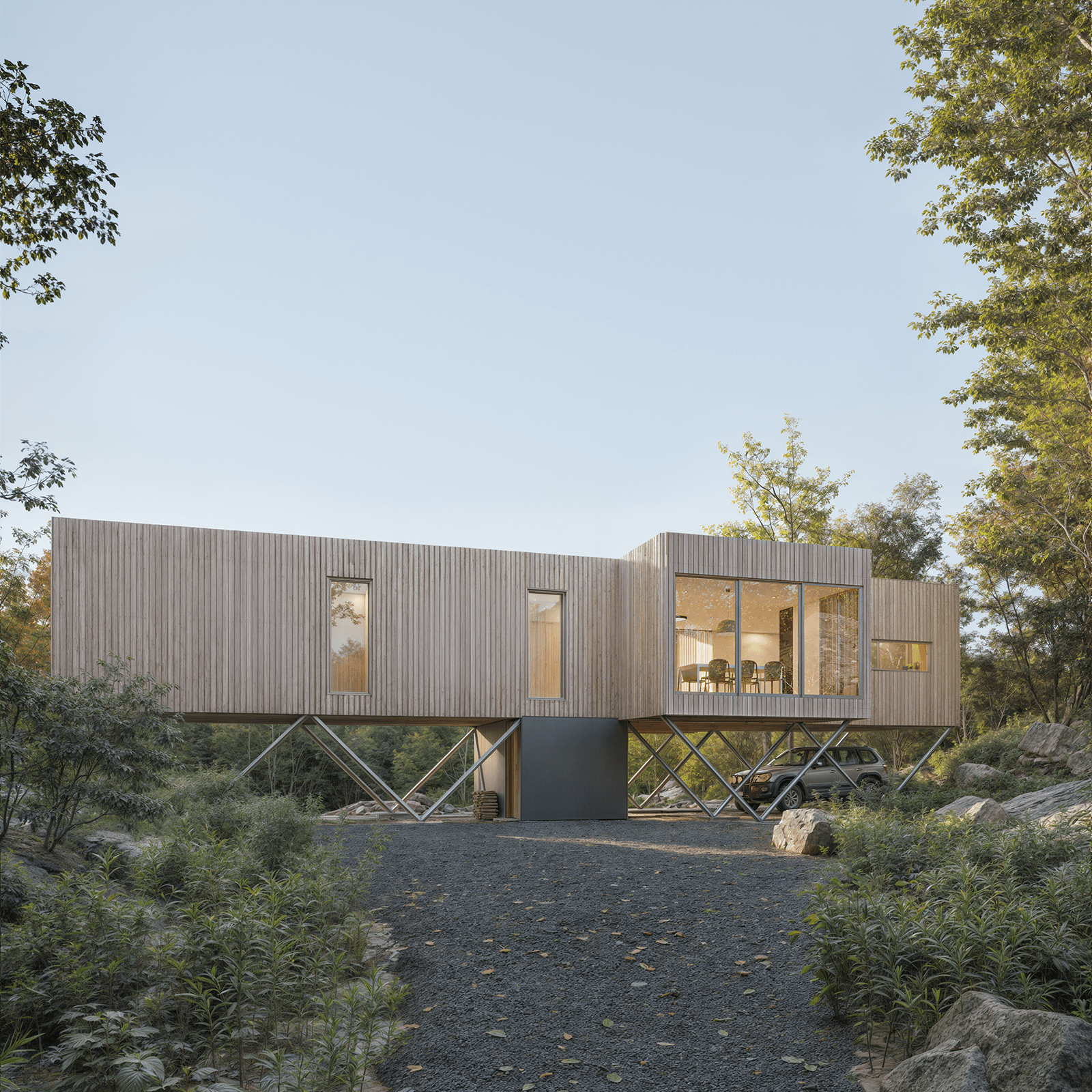 Modern Treehouse - Den